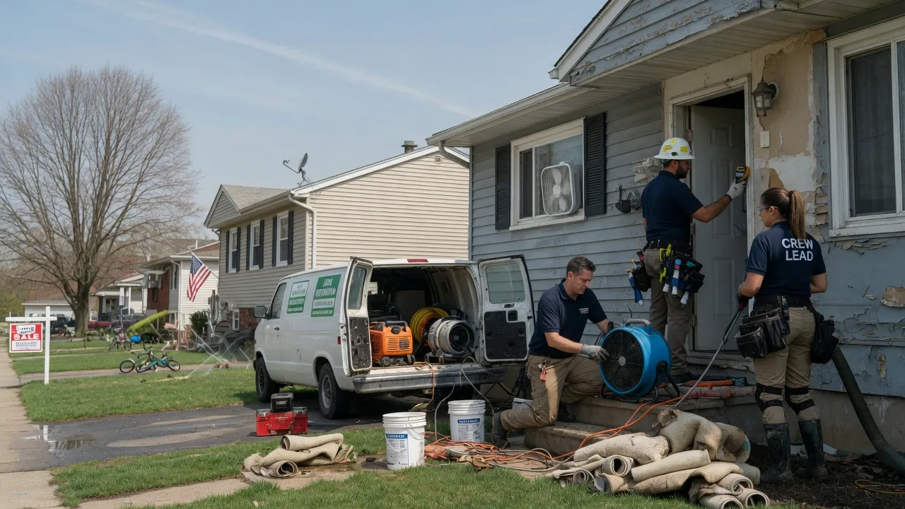 Flood Cleanup in Summerdale, PA near me